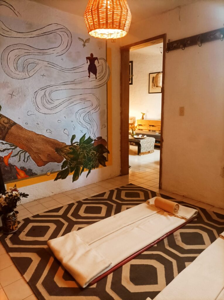 Temazcal tradicional en Oaxaca México
